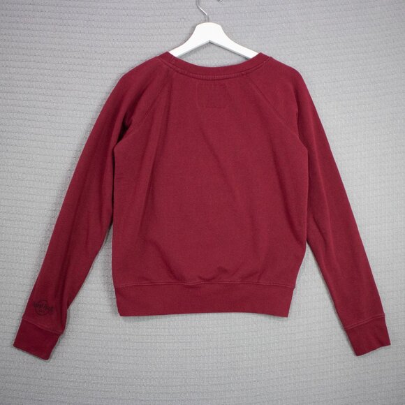 Hard Rock Cafe Las Vegas Patch Spellout Sweater - Picture 2 of 9